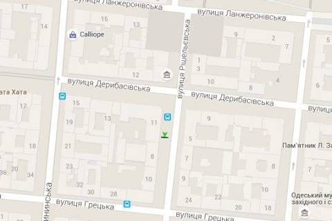 Беклайт A у Одесі, 1.2x1.8  Рішельєвська вул., 8 схема