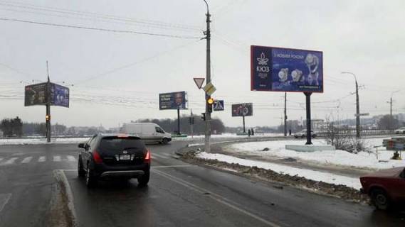 Билборд A в Хмельницком Прибузька вул. - Кам`янецька вул. - Степана Бандери вул. (Маршала Рибалка вул.) фото 1