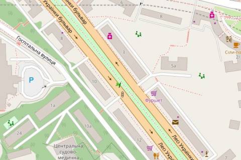 Скроллер A в Васильевке, 1.2x1.8  Лесі Українки бульв., 10 (розподільник) - 423093 схема