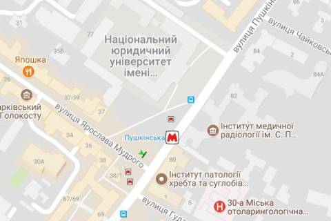Скроллер B в Васильевке, 2.3x3.14  Пушкінська вул. - Ярослава Мудрого вул. (Петровського вул.) - 454699 схема