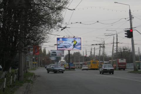 Билборд A в Полтаве Великотирнівська вул. - Героїв Сталінградe вул. (к автовокзалу) фото 1