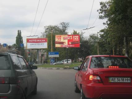 Білборд, Бігборд (Борд)  A у Василівці, 3x6  Євгена Чикаленка вул. (Медведєва вул.) - Училищний пров. Фото 1
