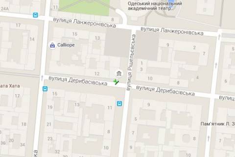 Беклайт B у Одесі, 1.2x3.6  Дерибасівска вул. - Рішельєвська вул., 4 схема