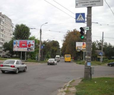 Билборд A в Черкассах, 3x6  Чигиринська вул. - Сінна вул. фото 2