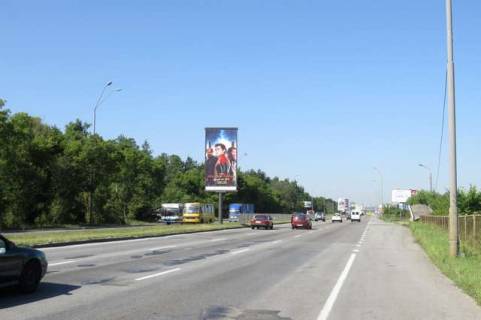 Білборд, Бігборд (Борд)  A у Василівці, 6x3  Броварський просп., на розподілювачі №3 (в напрямку Києва) Фото 1