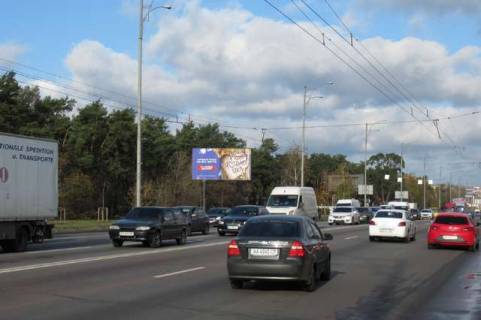 Билборд B в Васильевке, 3x6  Братиславська вул., 200 метрів до перехр. з Лісним просп. (в напр. Троєщини) фото 1