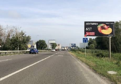 Билборд A в Київських трасах, 3x6  Траса Н-01, Нова Обухівська, 24200 фото 1