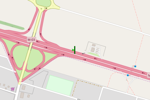 Билборд B в Васильевке, 5x12  Київ - Бориспіль, 19км+200м до Києва (№2 зліва) (в напр. Борисполя) схема