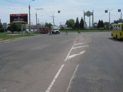 Billboard B in Vasylivka, 3x6  30-ricca Peremogi st., 2 - Smilans'ka st. Photo 1