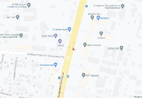Видеоборд A в Киеве, 3.86x5.12  Академіка Палладіна просп., 46 (розширення 640х480) - 662466 схема