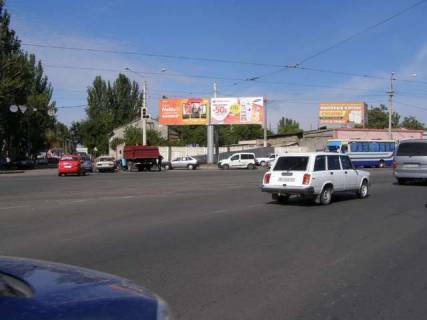 Білборд, Бігборд (Борд)  B у Василівці, 3x6  Атамана Головатого вул. - 7-а Пересипська вул. - Чорноморського Козацтва вул. - Миколаївська дорога (права) Фото 1