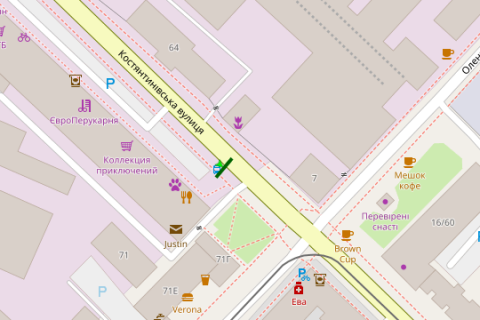 Scrolller, Scroll A in Vasylivka, 2.3x3.14  Kostantinivs'ka st., 62 - 422375 scheme
