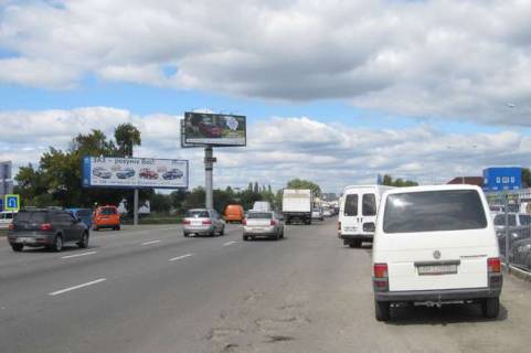 Билборд A в Киеве Велика Кільцева дорога, : шляхопровід на смт Жуляни (в напр. просп. Берестейський (Перемоги).) фото 1