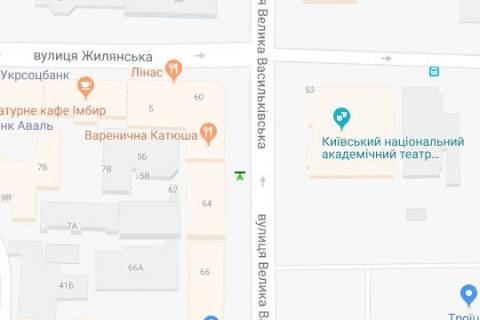 Скроллер A в Киеве Велика Васильківська вул. (Червоноармійська), 62 - 273050 схема