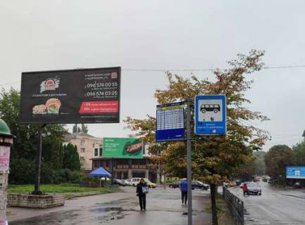 Билборд B в Ровно, 3x6  Чорновола Вячеслава вул. - Бандери Степана вул. (в бік вул. Олекси Новака (Приходька).) фото 2