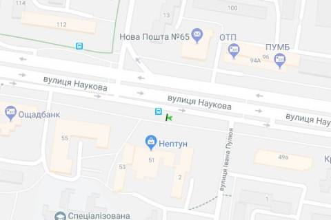 Non-Standard B in Lviv, 1.2x1.8  Наукова вул., 51 scheme