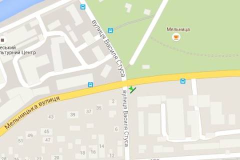 Prismatron, Prism B in Vasylivka Mel'nic'ka st. - Vasila Stusa st. (prava) - 425060 scheme