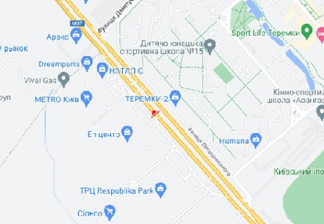 Призматрон, Призма A у Києві, 3x6  Кільцева дорога вул., 1В - 663104 схема