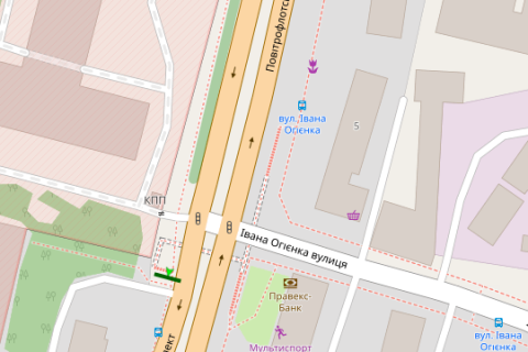 Scrolller, Scroll A in Kyiv Povitroflots'kij prosp., , 8 - 273481 scheme