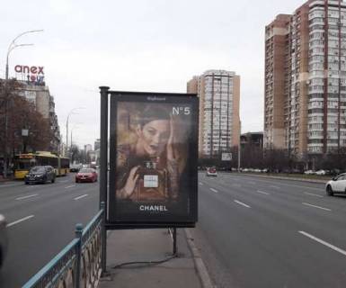 Скроллер B в Киеве, 1.2x1.8  Лесі Українки бульв., 28-30 ("Кругла башта") (асф. розподільник);  №1 - 271605 фото 1