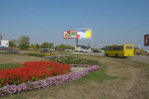 Билборд A в Васильевке, 3x6  Інженера Преображенського вул. (Радянський просп.) - Ювілейний просп. (права) фото 1