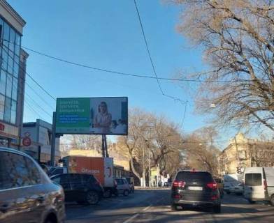 Білборд, Бігборд (Борд)  B у Одесі, 3x6  Степова вул., 28 - Дальницька вул. Фото 1