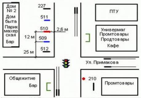 Ситилайт B в Хмельницком, 1.2x1.8  Кам`янецька вул., 2 схема