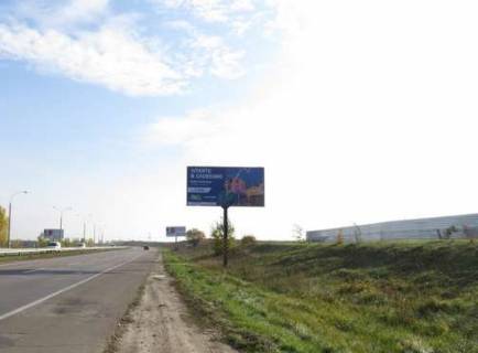 Билборд A в Бровары, 3x6  Київ - Чернігів, 13 км + 410 м (справа у напрямку  м.Чернігова) фото 1