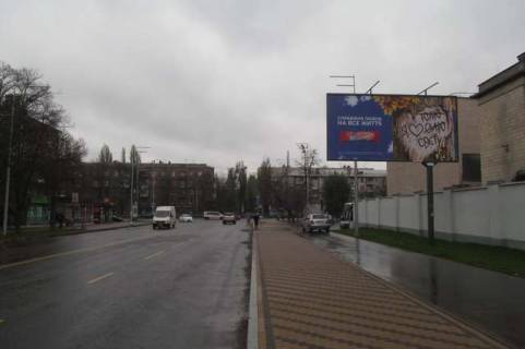 Billboard A in Vasylivka, 3x6  Akademika Tupoleva st., 98/2  - Peremogi st. Photo 1