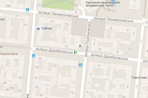 Сiтiлайт A у Василівці, 1.2x1.8  Дерибасівска вул., 12 схема