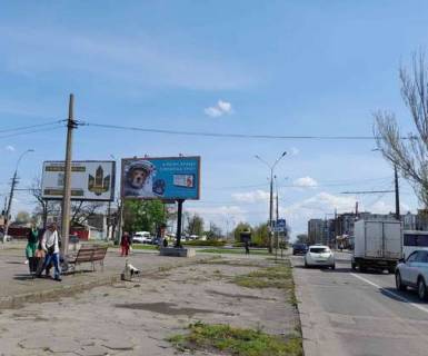 Билборд B в Николаеве, 3x6  Центральний просп. (Леніна просп.) - 6-а Слобідська вул. (Комсомольська (Центральний р-н) вул.) фото 1