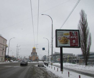 Видеоборд A в Киеве, 2.3x3.14  Січеславська вул. (Ползунова)., 16/14 - Василя Липковського вул. - 623794 фото 1