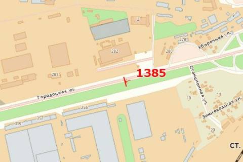 Білборд, Бігборд (Борд)  B у Василівці Городоцька вул., 355 схема