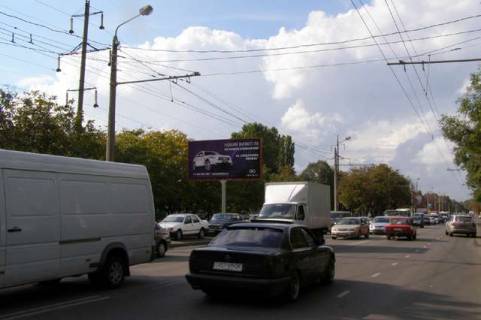 Billboard B in Vasylivka, 3x6  Inglezi st. (25-oi Capaevs'koi Divizii st.) - Varnens'ka st. (Dmitra Bajdi-Visnevec'kogo st.), 25 Photo 1