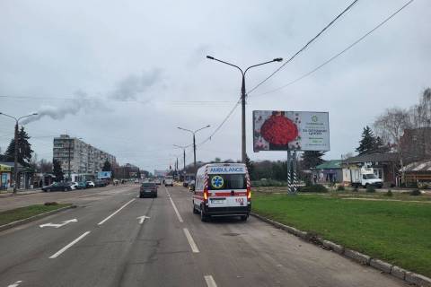Билборд A в Запорожье, 3x6  Ювілейний просп., 26а - Сорочинська (Новгородська) вул. фото 1