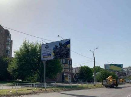 Билборд B в Херсоне, 3x6  Каховська вул. - 49 Гвардійської Дивізії вул. фото 1