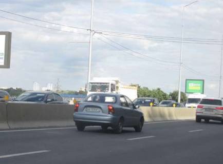 Бэклайт B в Киеве, 2.3x3.14  Набережне шосе, №2 фото 1