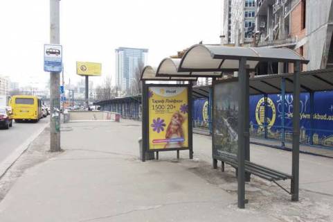 Бэклайт A в Киеве, 1.2x1.8  просп. Берестейський (Перемоги), ,11, зуп. «Центральний палац урочистих подій» (1) фото 1