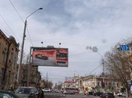 Білборд, Бігборд (Борд)  B у Одесі, 3x6  М`ясоїдівська вул., 32 - Б. Хмельницького вул. Фото 1