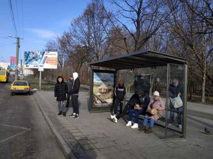 Бэклайт A в Львове, 1.2x1.8  Вячеслава Чорновола просп. - Торф`яна вул. фото 1
