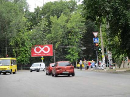Білборд, Бігборд (Борд)  A у Василівці, 3x6  Дніпровське шосе (Дніпропетровське шосе) - Щаслива вул. Фото 1