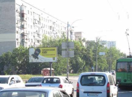 Билборд B в Киеве, 3x6  Лісовий просп., 3 (у напрямку Мілютенко вул.) фото 1