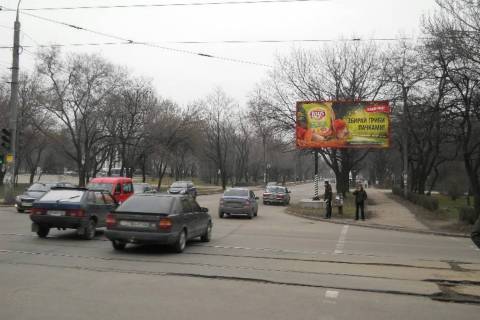 Билборд A в Васильевке, 3x6  Незалежної України вул. - Лермонтова вул. фото 1