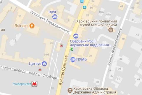 Скроллер B в Васильевке, 1.2x1.8  Сумська вул., 70 - 426401 схема