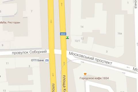 Сiтiлайт B у Харкові, 1.2x1.8  Конституції пл., 12/1 схема