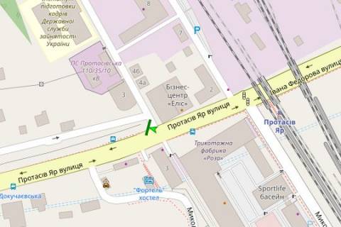 Scrolller, Scroll A in Kyiv, 2.3x3.14  Protasiv Ar st., . / st. Novovokzal'na (u napramku Solom'ans'koj pl.) - 273421 scheme
