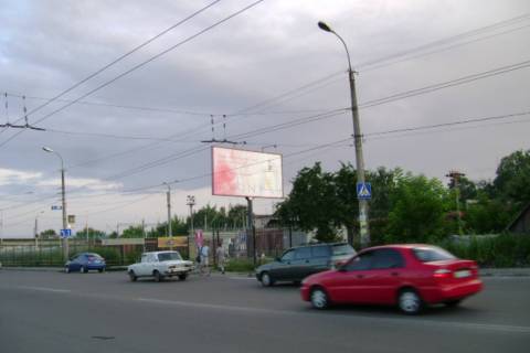 Білборд, Бігборд (Борд)  A у Василівці, 3x6  Карпенка-Карого вул. - Соборності просп. Фото 1