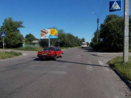 Билборд A в Васильевке, 3x6  Надпільна вул. (Ільїна вул.) - Пролетарська вул. (Героїв Чорнобиля вул.) фото 1