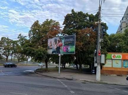 Билборд A в Одессе, 3x6  Танцюри Євгена вул. (Генерала Петрова). - Іцхака Рабіна вул., 22а фото 1