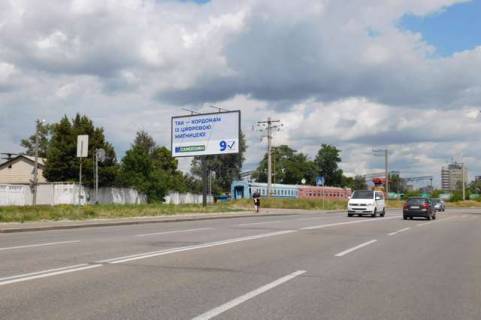 Билборд B в Киеве Електриків вул., напроти 10А вїзд до Евромойки фото 1